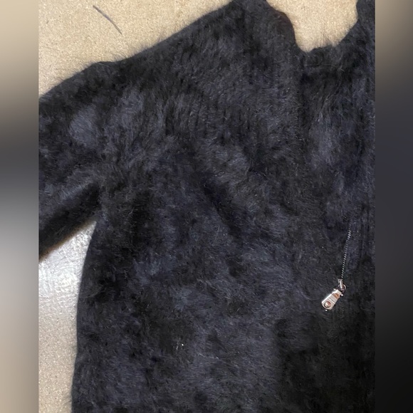 Miu Miu Angora Zip Up Cardigan - Picture 4 of 5